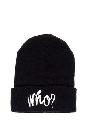 Who? Beanie